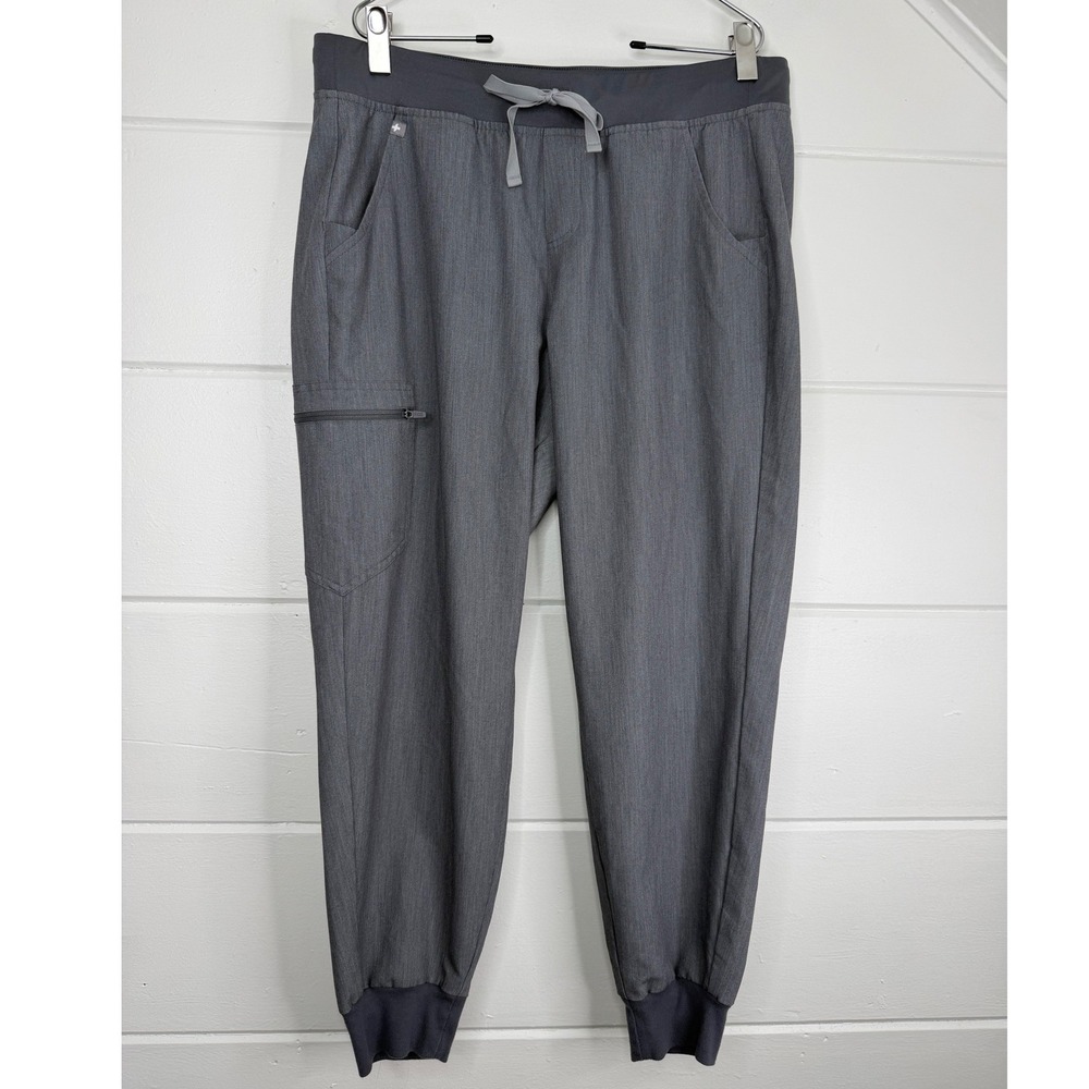 Figs Zamora Jogger Scrub Pants Technical Collection Large Gray‎
